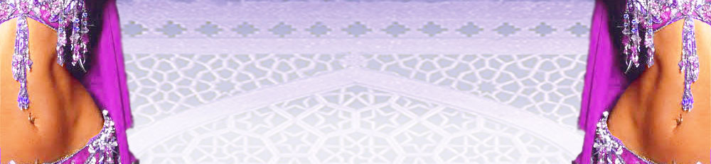 Middle Eastern Dance Heade Image - Purple Bellydance