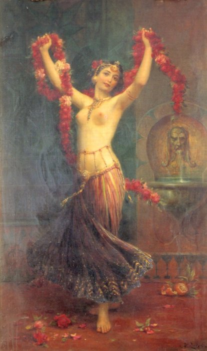 The Harem Dancer by Hans Zatka