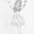 Ghawazi (2004).  Pencil. By: Cassandra Strand.